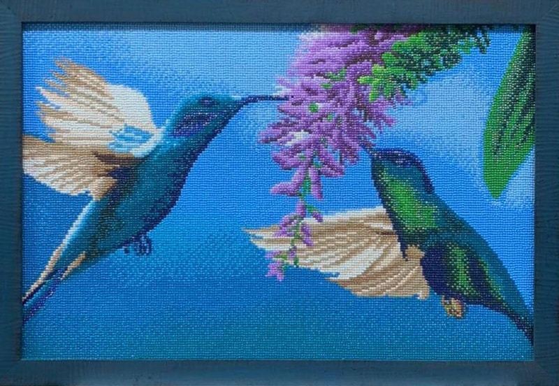 diamond painting colibri