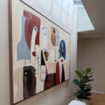 modern doek ingelijst Atelier Pantazi Geleen